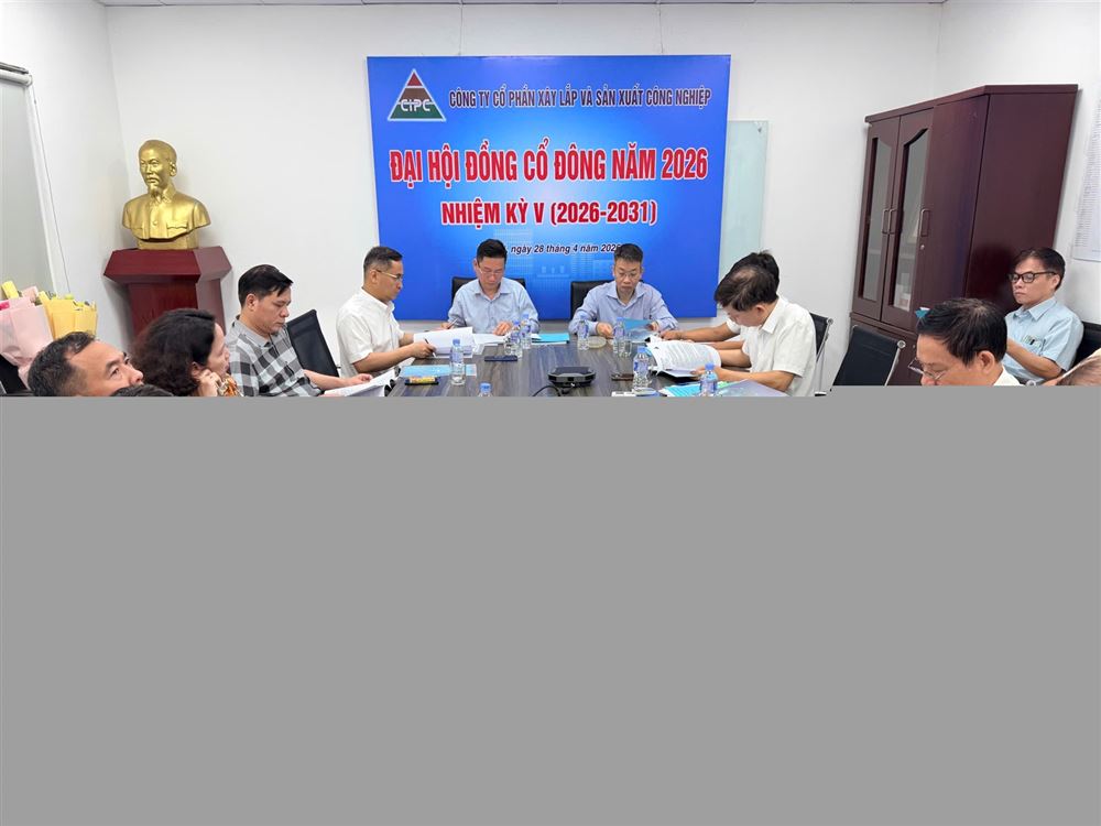 ĐẠI HỘI ĐỒNG CỔ ĐÔNG NHIỆM KỲ 2026-2031